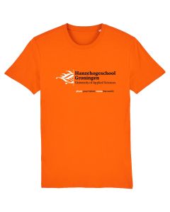 T-shirt Hanzehogeschool Groningen Oranje - SALE