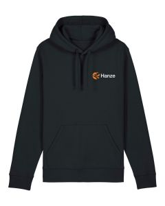 Hooded sweater Hanze zwart