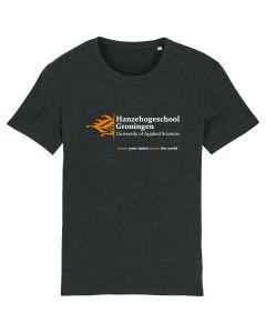 T-shirt Hanzehogeschool Groningen Zwart - SALE